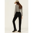 thumbnail image 3 of Dickies Women's Mid Rise Skinny Stretch Twill Work Pants - A85XRBLK 38 REG, 3 of 4