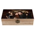 thumbnail image 1 of Crepúsculo Caja Organizadora de Madera Rústica - Caja Decorativa Multifuncional para Escritorio, Hogar, Oficina, Joyas y Manualidades, 1 of 6