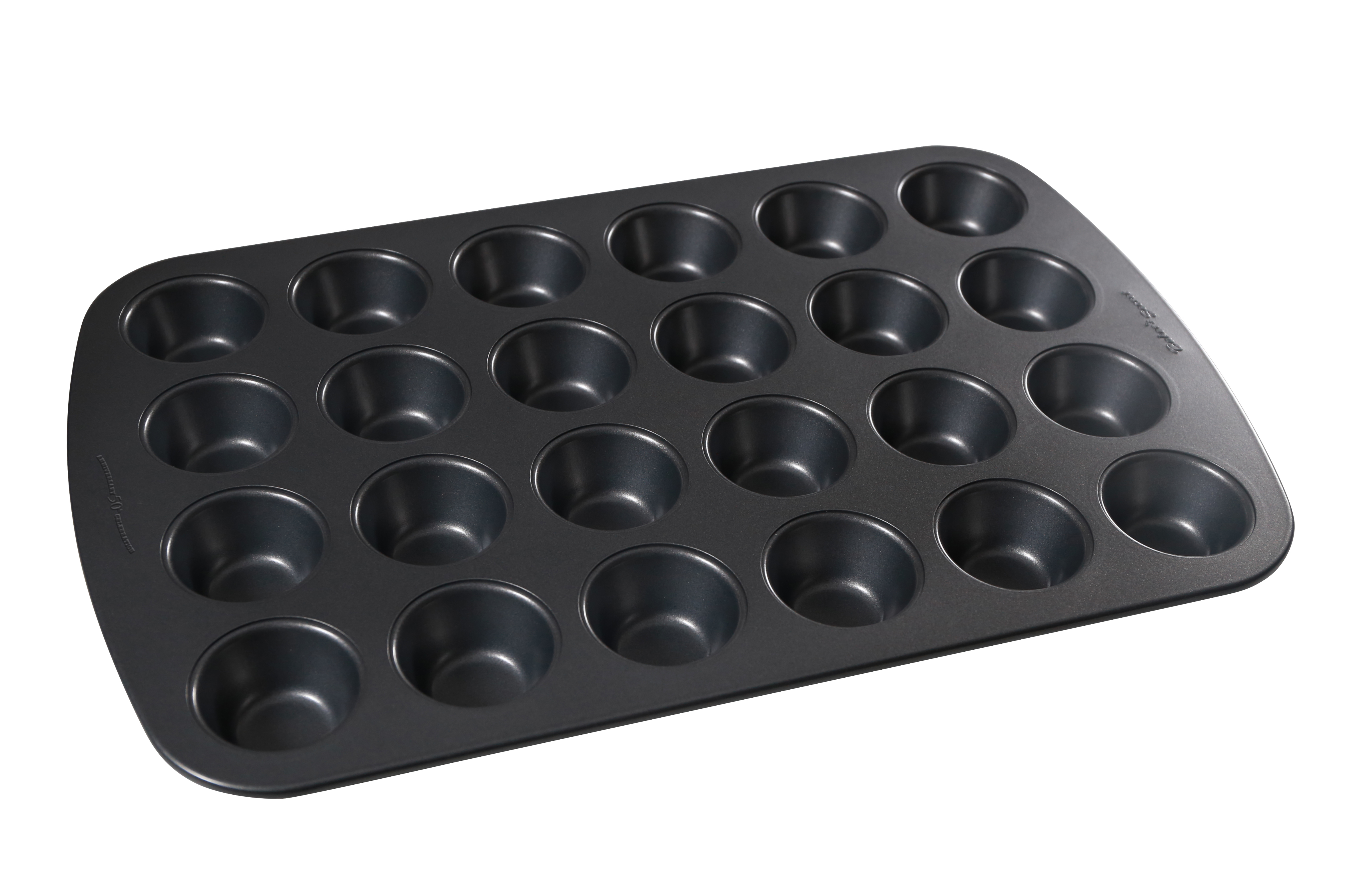 Baker's Secret 24-Cup Mini Muffin Pan, Gray photo 6