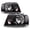 Black Clear, variant on FOR 2004-2008 FORD F150 06-08 LINCOLN MARK LT HALOGEN HEADLIGHTS LAMPS PAIR