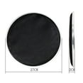 thumbnail image 2 of OUNONA 1Pcs Silencieux de Tambour Rond Noir en Nylon pour Performance des Batteurs, 2 of 5