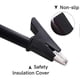 thumbnail image 5 of 5 Pieces Double Ended Alligator Clip Test Cable, for Testing Flexible Copper Cable for Electrical Testing 3.3ft/1m, 5 of 5