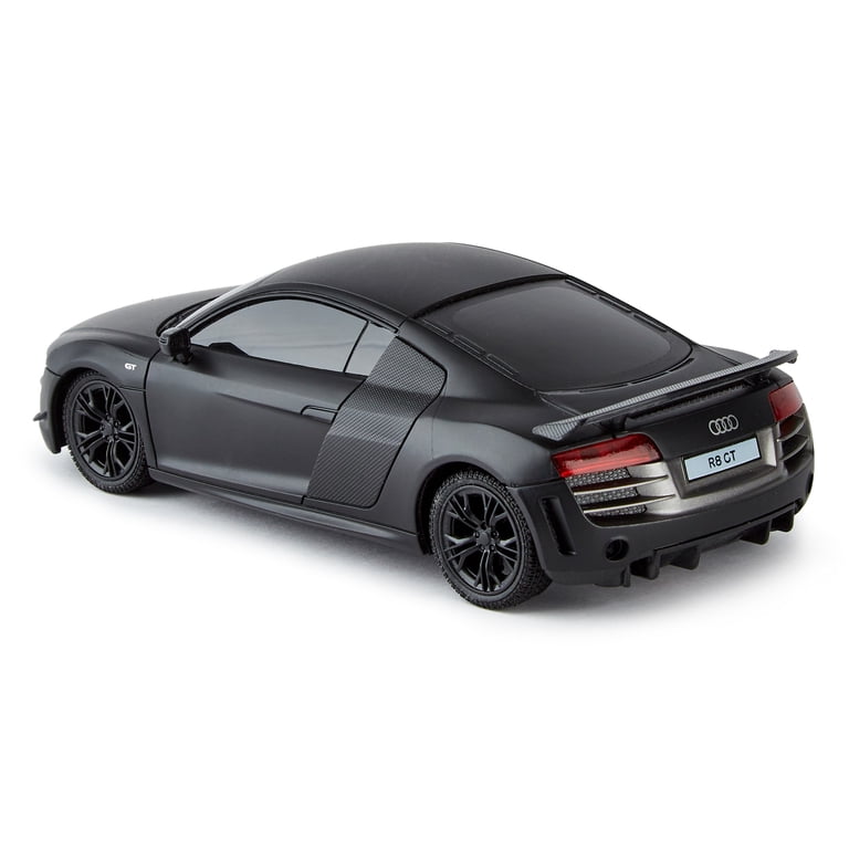 CMJ RC CARS Audi R8 GT, offizielles Lizenziertes Ferngesteuertes Auto, Spielzeit RC Flitzer Auto, 1:24 RC Car Geländewagen Auto 24Hz, Geschenk für Kinder 6-12 Jahre Anfänger (Rot