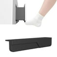 thumbnail image 3 of Cabinet Door Handle, No Drill Installation Adhesive Back, Non Contact Design, for Kitchen, Bathroom, Garbage Drawer, FAJHHA | Black, 3 of 9
