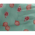 thumbnail image 4 of oneOone Georgette Viscose Fabric Pomegranate Fruit Printed Fabric 1 Yard 42 Inch Wide, 4 of 4