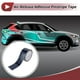 thumbnail image 2 of Cinta de rayas Unique Bargains 5x900cm Textura Forjada Rayas de Coche Calcomanías de Rayas para Coche, Motocicleta y Carreras de Barcos Stickers DIY Azul Brillante 1 Pc, 2 of 7