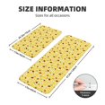 thumbnail image 2 of Logiee Chamomile And Ladybug Print Kitchen Mats for Floor Sets of 2,Waterproof Kitchen Rugs,Non Slip Comfort Standing Mat Rug for Home,Runner,Sink,Office,Laundry, 2 of 6