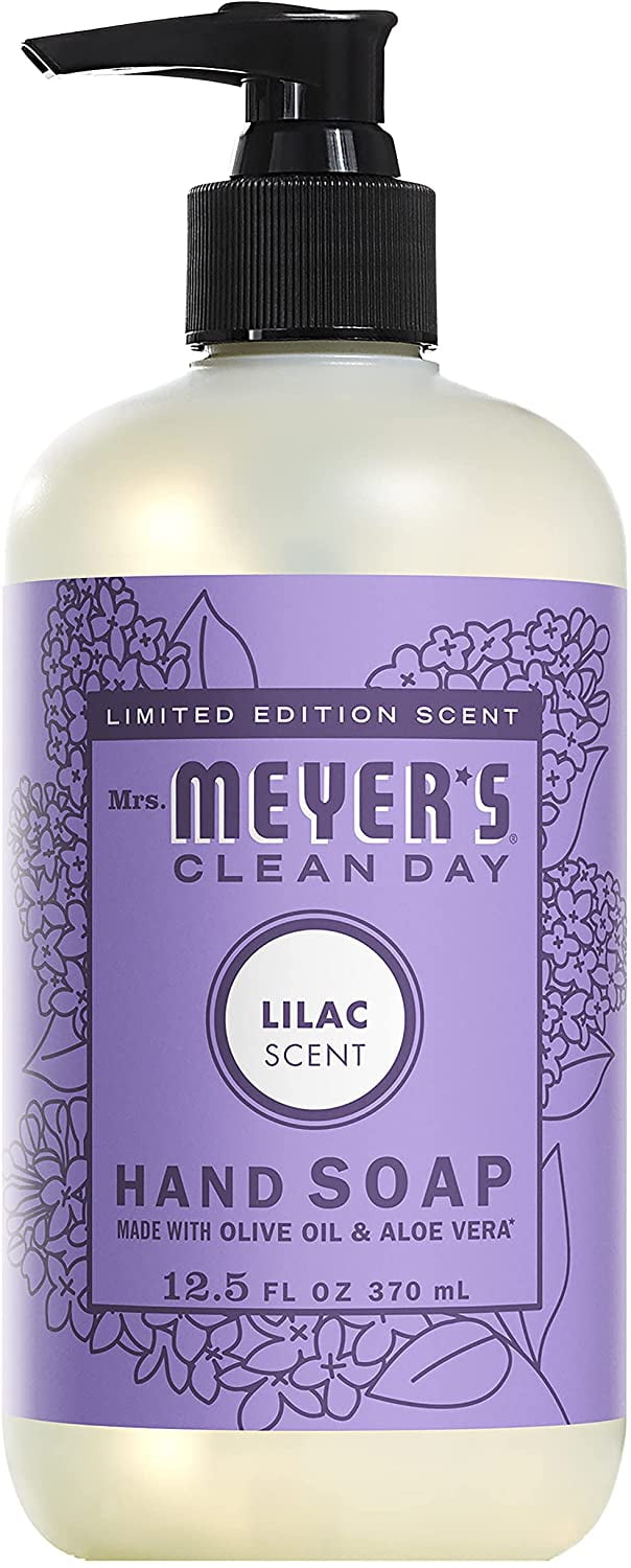 Mrs. Meyer's Liquid Hand Soap Lilac, 12.5 OZ (6 Pack)