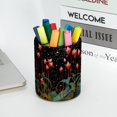 thumbnail image 5 of Organizador de escritorio compacto para bolígrafos - Almacenamiento funcional para artículos de maquillaje y estudio de arte - Diseño cilíndrico y cuboide, Starry Plants, 5 of 5