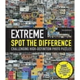 thumbnail image 1 of Pre-Owned Extreme Spot the Difference: Challenging High-Definition Photo Puzzles-Includes a Unique Transparent Plastic Spotters Grid (Hardcover) 1787392716 9781787392717, 1 of 1