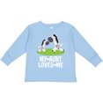 thumbnail image 3 of Inktastic My Aunt Loves Me Zebra Zoo Animal Boys or Girls Long Sleeve Toddler T-Shirt, 3 of 5
