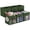 Dark Green, variant on Sorbus 11” Foldable Storage Bins with Clear Window – Set of 6 Collapsible Fabric Baskets with Handles for Clothes, Toys, Books – Sturdy Organizer Cubes for Shelves & Closets, Pastel Pink