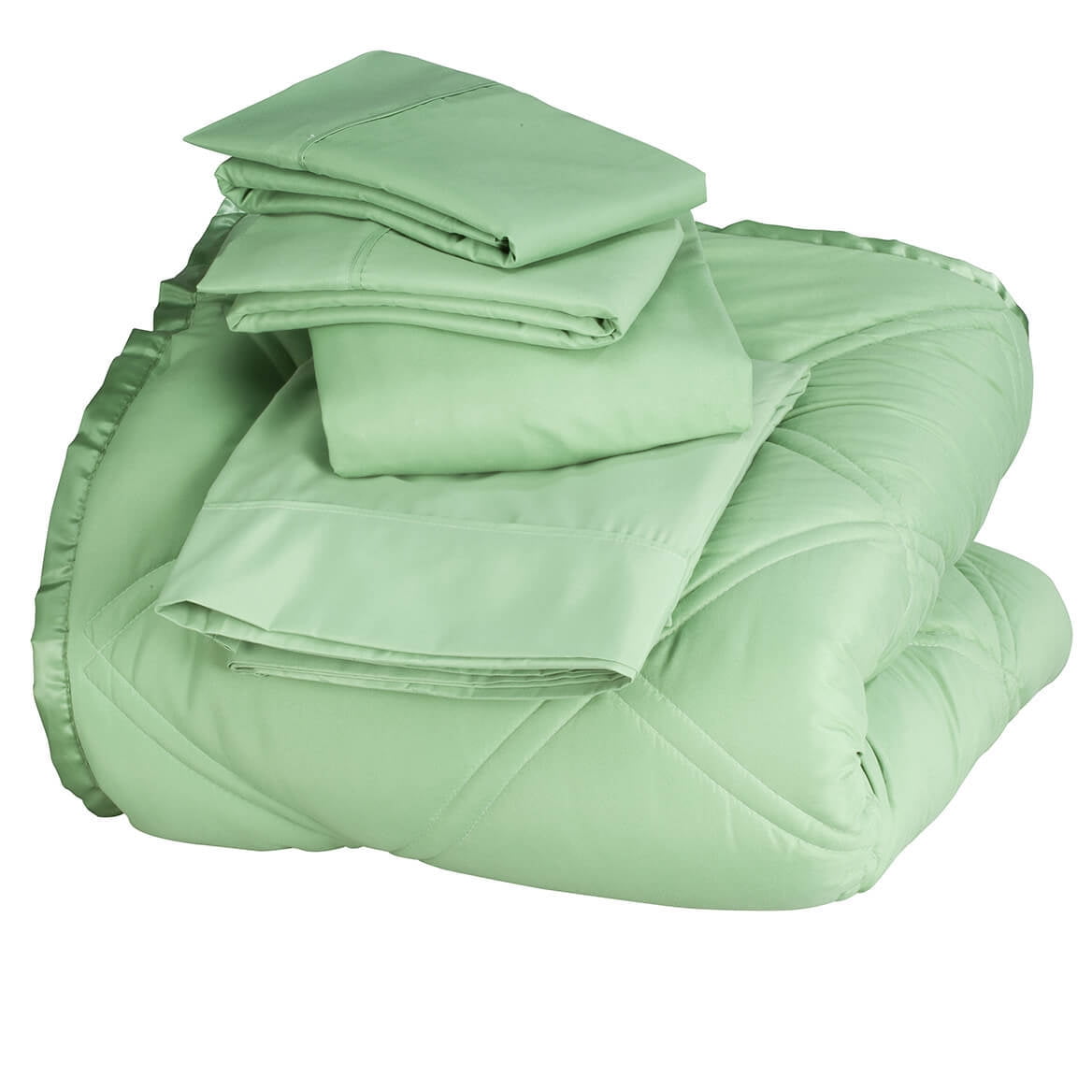 Microfiber Comforter and Sheet SetKINGGREEN