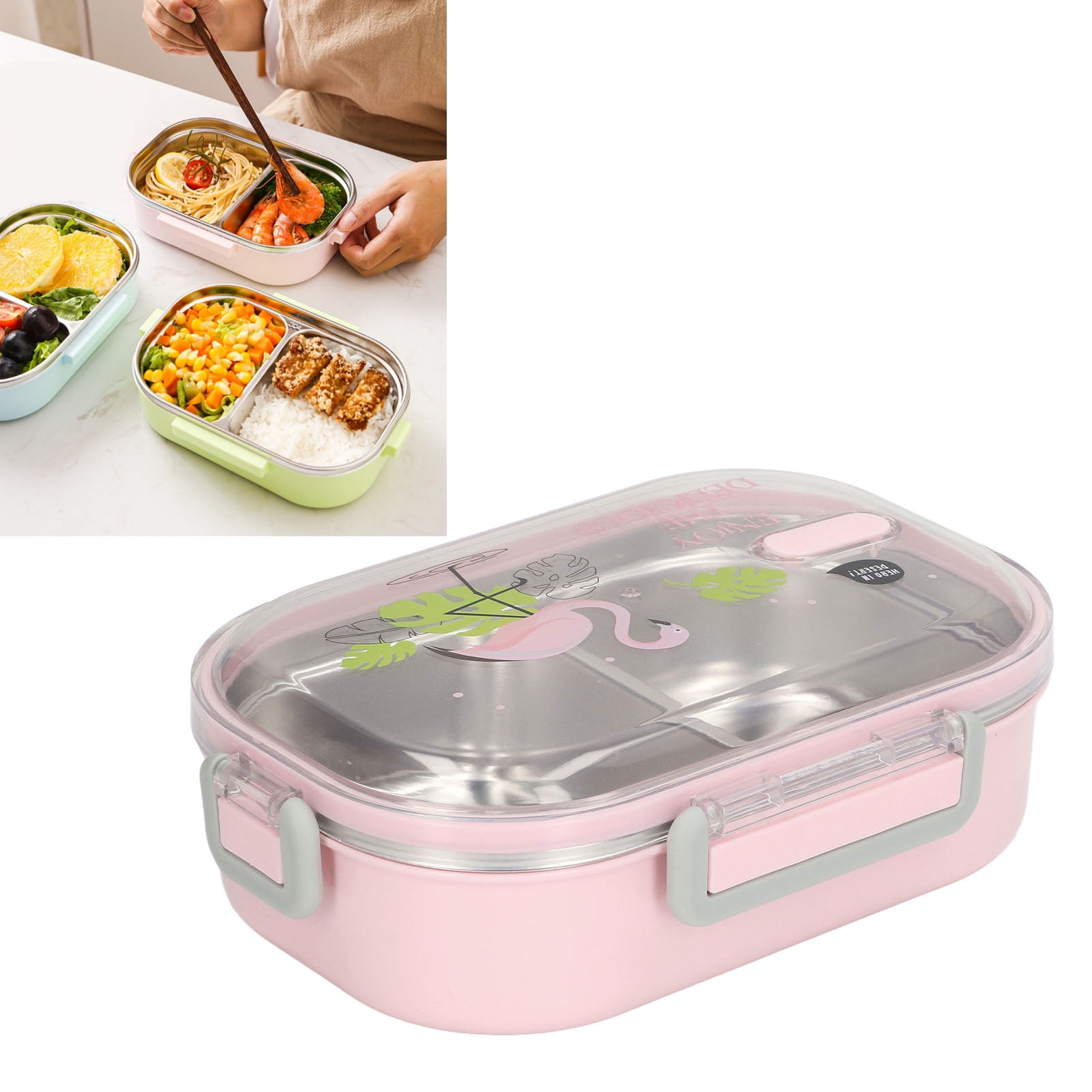Octpeak Lunch Box 304 Stainless Steel Compartment Liner Thermal