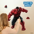 thumbnail image 4 of Marvel Captain America: Brave New World Red Hulk Wall Decal - 23" Avengers Hulk Vinyl Stickers for Bedroom Bathroom Decor - Peel and Stick Room Decorations, 4 of 7