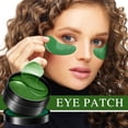 thumbnail image 1 of Fiudx Mascarilla Hidratante para Ojos, Parches con Algas Marinas, Fórmula Antiedad con Ácido Hialurónico, Gel Antiojeras, Crema Antibolsas, Sérum Suavizante de Arrugas, Cuidado Diario para Ojos, Todo, 1 of 7