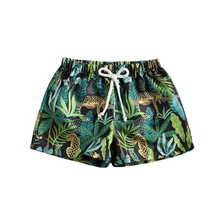 

Toddler Baby Boys Swim Trunks Quick Dry Beach Shorts Palm Tree Swim Shorts Toddler Boy Swimsuit Bathing Trunks