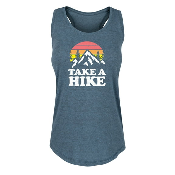 Instant Message - Take A Hike - Ladies Racerback Tank