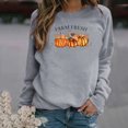 thumbnail image 2 of Camisas de Acción de Gracias Para Mujer, de Moda, Informales, de Manga Larga, Con Cuello Redondo, Impresas, Sudaderas Para Mujer, Tops Odeerbi ODB122487, 2 of 5
