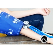 EMI BLACK Sprague Rappaport Stethoscope and Aneroid Sphygmomanometer Blood Pressure Set Kit - #330