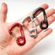 thumbnail image 5 of 4 Unids Aleación De Aluminio Llave Hebilla Broche De Resorte Clip Mosquetón Llavero Sunnimix Llavero mosquetón clip, 5 of 8