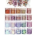 thumbnail image 2 of Milue 20 Bottles Flash Glitter Powder UV Epoxy Resin Fillier Resin Shinning Filling, 2 of 10
