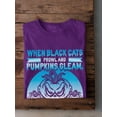 thumbnail image 3 of May Luck Be Yours On Halloween T-Shirt Men -Image by Shutterstock, Male Large, 3 of 4