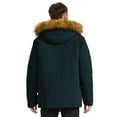 thumbnail image 5 of WenVen Men's Winter Warm Coat Puffer Jacket with Removable Windproof Hood Navy 2XL, 5 of 11