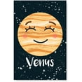 thumbnail image 1 of Awkward Styles Planets Canvas Wall Art Venus Home Decor Prints, 1 of 4