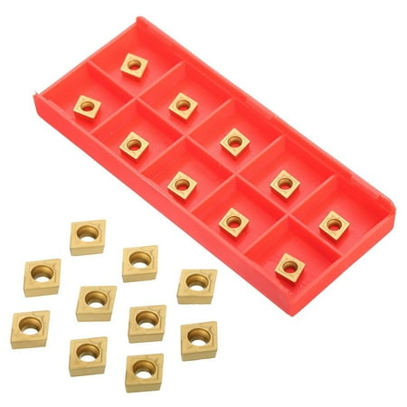 

10PCS CCMT060204 CCMT21.51 Carbide Inserts For Lathe Turning Tool Holder