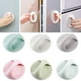 Round Auxiliary Knobs Suction Cup Handle Window Sliding Door
