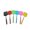 Smallsize8*10, variant on Plastic Fly Swatter Mini Fly Swatter with Retractable Stainless Steel Rod Fly Swatter for Indoors Fly Racket