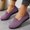 Purple, variant on EliteGoogv Mens Slide Sandals Open Toe On Slippers for Men Bathroom Pool Indoor Outdoor Walking Shoes Sneakers US :6.5