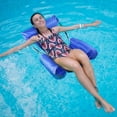 thumbnail image 2 of Blue Inflatable Pool Hammock, Floating Hammock, Inflatable Mattress Buoy, Pool Hammock Armchair Portable Floating Chair, Suitable for Swimming Pool, B_Perfect Gift, 2 of 4