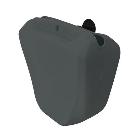 Bolsa de silicona para perros con clip de cierre, portador portátil para perros, riñonera, cinturón de entrenamiento para perros, riñonera, bolsa de mano para pasear perros con clip para la cintura