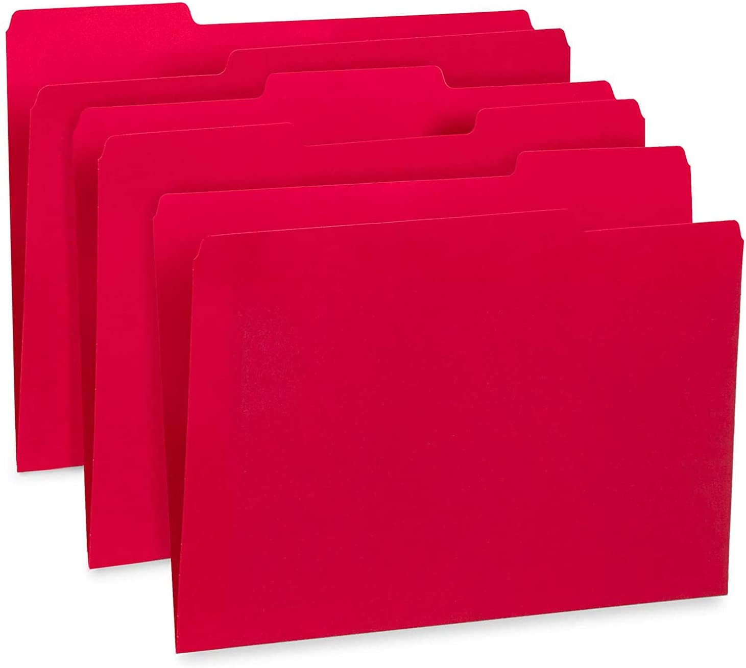 File Folders Letter Size 1/3 Cut Tab in Left, Right, Center Positions ...