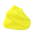 thumbnail image 2 of Fundas de silicona para zapatos, impermeables, para exteriores, interiores, camping, suaves, para botas de lluvia Amarillo M, 2 of 8