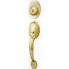 38-2028 Polished Brass Carlton Handleset