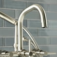thumbnail image 4 of Kingston Brass Ae840.Dl Concord Deck Mounted Clawfoot Tub Filler - Nickel, 4 of 7