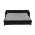 thumbnail image 6 of TOV Furniture Poppy Black Rattan Small Pet Bed, 6 of 6