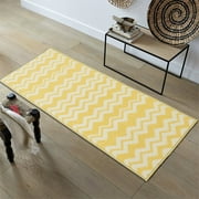 Runner rug blue