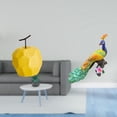 thumbnail image 2 of figura de arte,Escultura de fruta de porcelana decorativa para el hogar.,Estatua del pavo real,Estatua de pavo real,adorno de escritorio creativo y divertido,Escultura decorativa de pavo real, 2 of 8