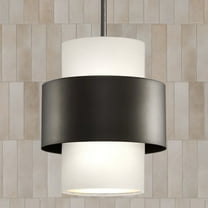 Luxury Modern Pendant, Matte Black, UHP4855