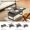 Charcoal Oak, variant on Manxile Lift Top Coffee Table with 2 drawers, 4 in 1 Multi-Function Wooden Convertible Center Table with Storage for Living Room