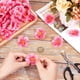 thumbnail image 3 of 150 cabezas de flores de cerezo artificiales de 5 cm (pequeñas flores de color melocotón), 3 of 5