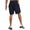 thumbnail image 2 of Shorts de jersey Champion para hombre, azul marino, talla pequeña, 2 of 4