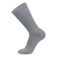 thumbnail image 2 of 6 Pairs of Diabetic Cotton Neuropathy Crew Socks (Gray, Sock Size 10-13, Fits US Men's Shoe Size 10-11.5), 2 of 6