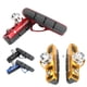 thumbnail image 3 of Pastillas de freno para bicicleta, compuesto de caucho y aluminio, ligeras, para carretera rojo, 3 of 8