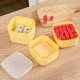 thumbnail image 5 of Caja de queso para rebanadas, contenedor de queso, caja de queso reutilizable, caja de almacenamiento de mantequilla para exteriores, 2 uds., 5 of 6