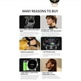thumbnail image 5 of Rainbuvvy T97 Smart Watch 1.39 Inch Built-in Portable Headphones, 100+ Sports Modes, with Answer/Make Calls, Sports Watch, for iOS/Android Phone (Black Silicone Strap), 5 of 20